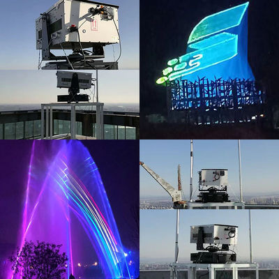 Animatie aangepast DJ Laser Effect Lighting 5W RGB Disco Laser Light