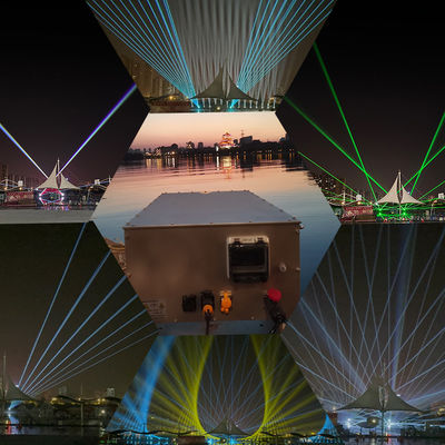 20W IP65 Waterdicht Concertpodium RGB Lasers Toerismegebied Scenic Spot Laser