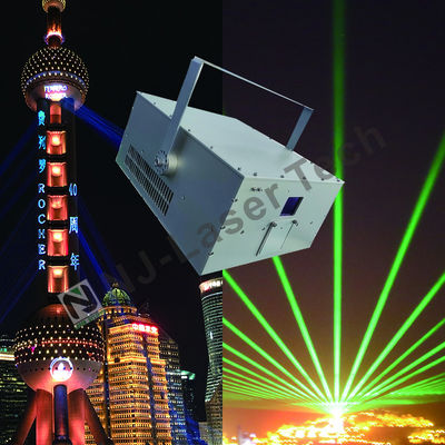 Professionele laser-show-systeem met 3 mm balkdiameter en AC100-240V stroomvoorziening