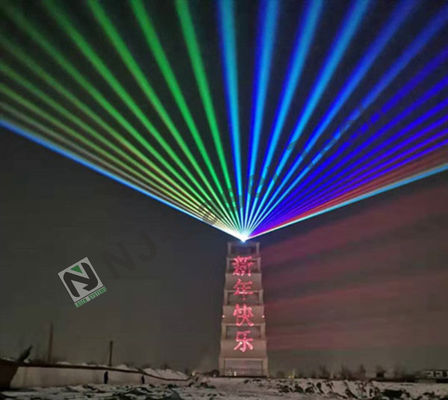 Animatie aangepast DJ Laser Effect Lighting 5W RGB Disco Laser Light