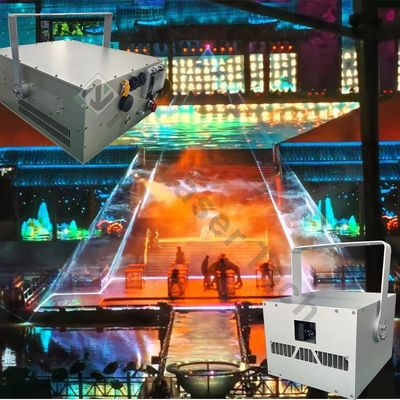 Aluminium legering behuizing materiaal effect podium lichten ip met 100mW dynamische effecten