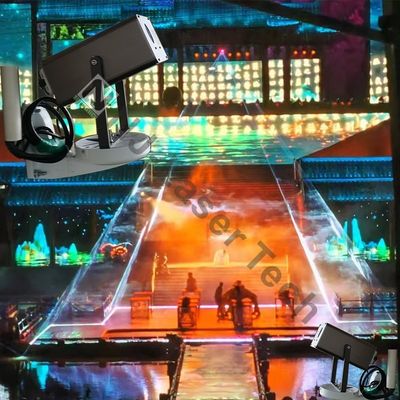 1.3mrad Straal 15W-30W Laserlicht met R-638nm G-525nm B-455 Nm golflengte ±2% Uitgangsstabiliteit