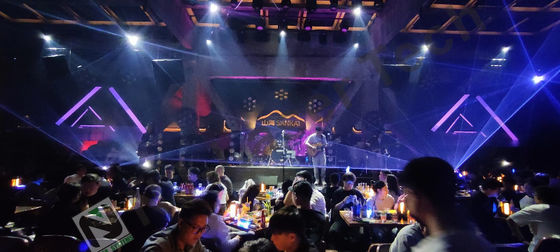 Programmable Laser Light Show For Events Festival Rave Concert Stadion Kerstmuziek