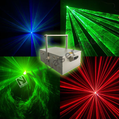 Aanpasbaar 10W Full Color 3D Animation Laser Show Projector Energiebesparing