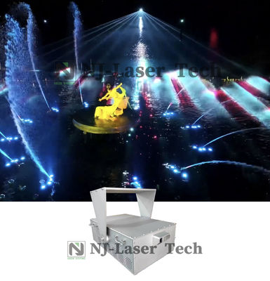 Langdurig OEM/ODM 80 Watt laser-show systeem met IP 65 waterdichtheid
