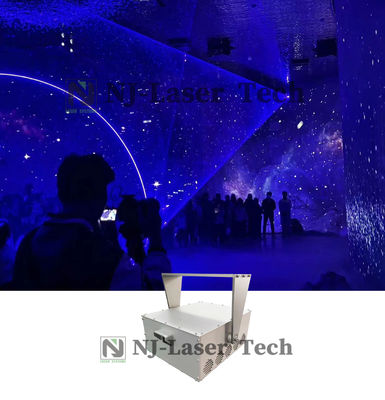 Langdurig OEM/ODM 80 Watt laser-show systeem met IP 65 waterdichtheid