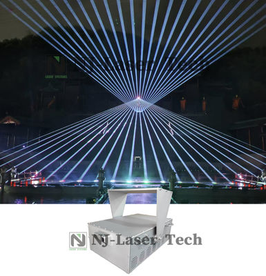 Langdurig OEM/ODM 80 Watt laser-show systeem met IP 65 waterdichtheid