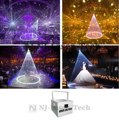 Gepersonaliseerde 95kg Rave Lasers met 638nm 525nm en 455nm golflengten