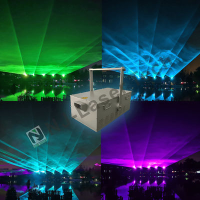 Outdoor Professional Audio Portable Dj 20Watt Rgb Stage Laser Light Machine Show Equipment