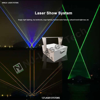 High Speed Step Motor Scan System DJ Disco Laser Lights 100mW voor nachtclubverlichting