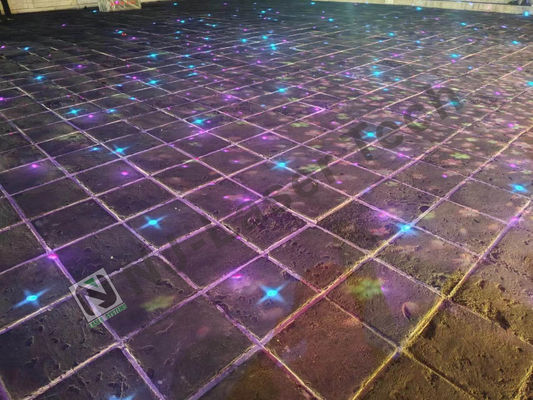 Hoge efficiëntie RGB briljante lasershow met laser kleur groen aangepast