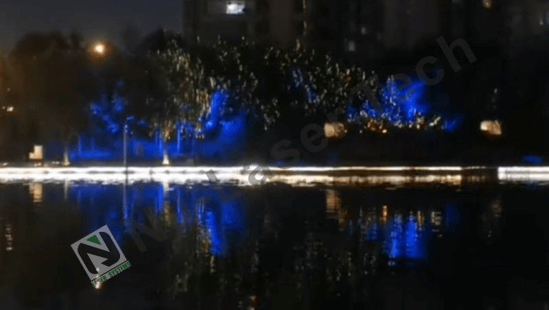 Afstandsbediening LED-lichtbron Laserfonteinverlichting voor decoratief display